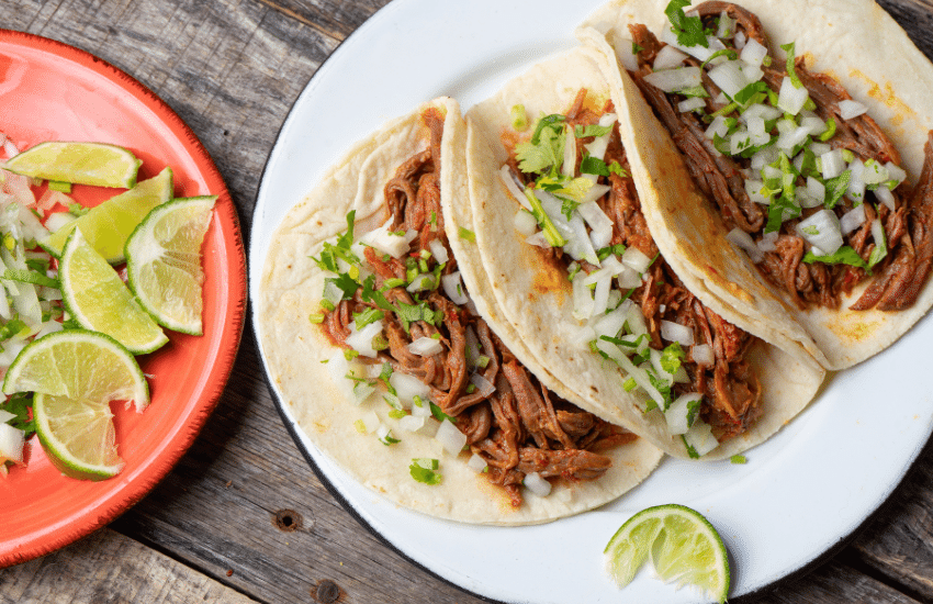 types of mexican tacos