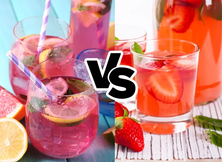 Pink Lemonade Vs. Strawberry Lemonade