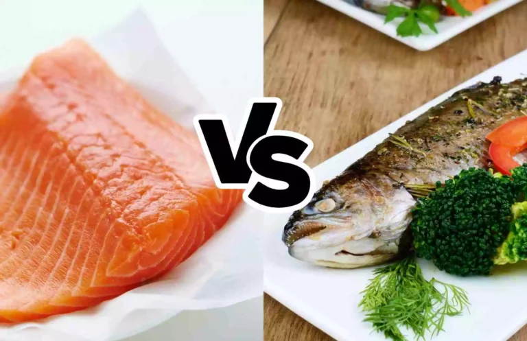 salmon vs trout taste