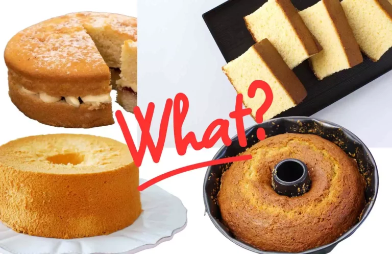 Sponge Cake Vs Chiffon Cake Vs Angel Food Cake