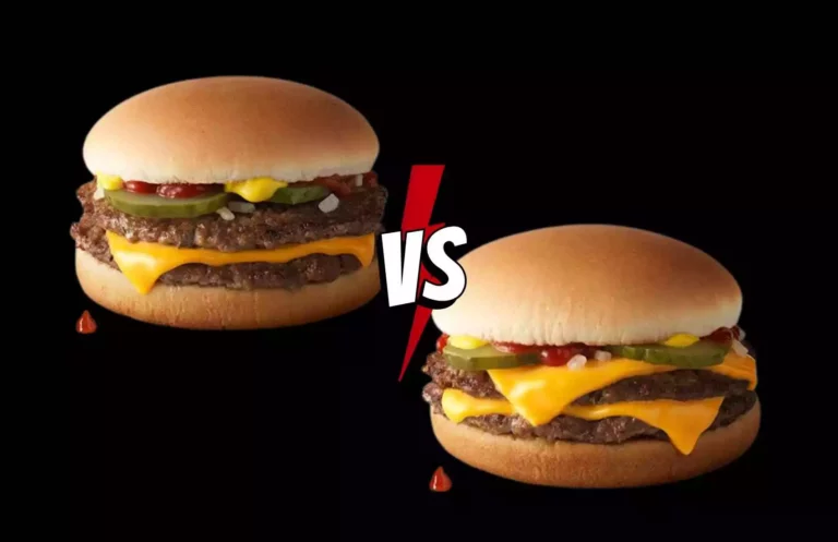 Mcdouble Vs Double Cheeseburger: Which is Healthier?