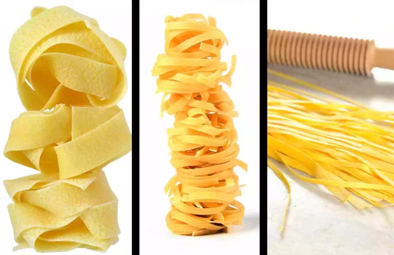 Difference Between Pappardelle, Tagliatelle and Fettuccine