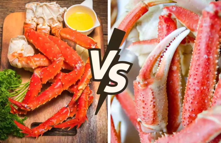 Difference Between King Crab Legs and Snow Crab Legs