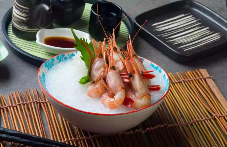 What is Shrimp Sashimi? Shrimp sashimi is a popular Japanese delicacy at Japanese restaurants that features raw, succulent shrimp.