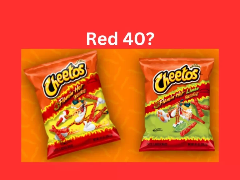 Do Hot Cheetos Have Red 40? Yes